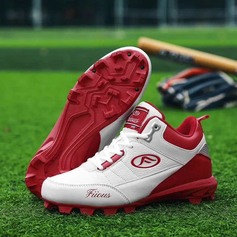 2026 New Arrival Baseball Shoes Men Outdoor Lawn Sports Shoes Man Big Size 47 Competition Sport Hard-Wearing Baseball Shoe Man