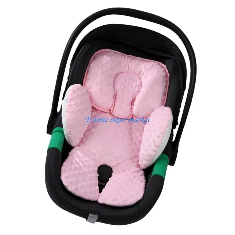 090B وسادة مقعد سيارة للأطفال مطابقة الألوان لحديثي الولادة تضمن الراحة #2