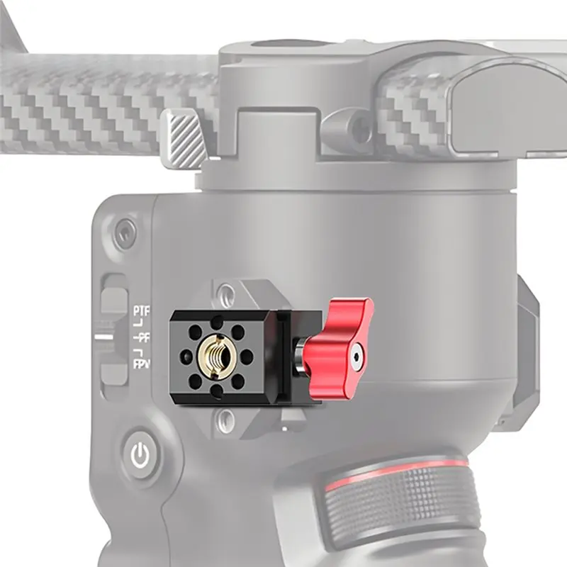 M51K-Quick Release Slider Clip Universal 3/8-Inch Thread With Slot Clasp For Stabilizer Camera Cage