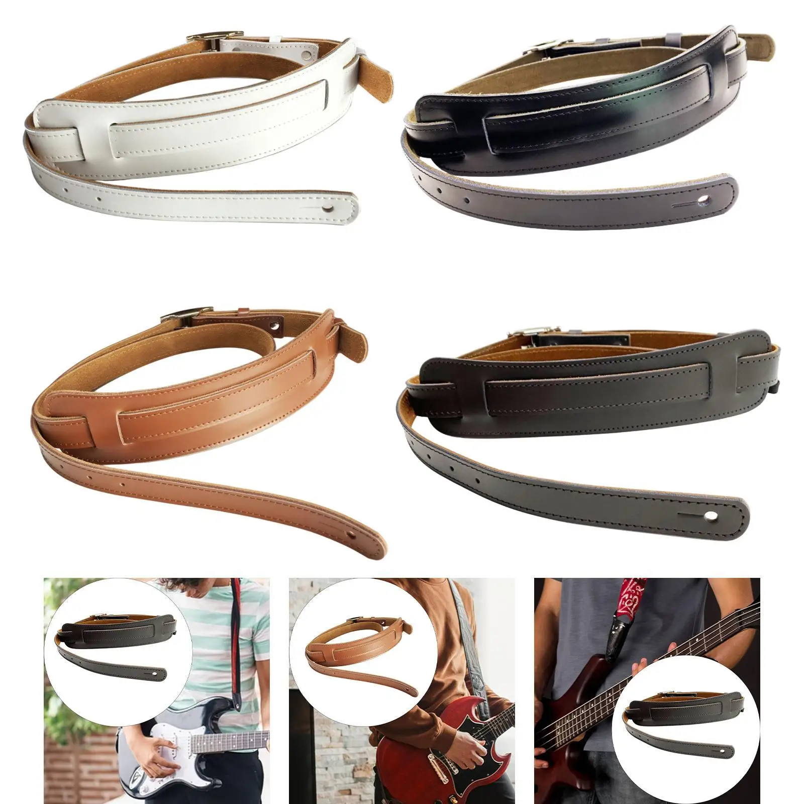 

Guitar Strap Bass Guitar Belt Guitar Shoulder Strap Shoulder Strap for Electric Guitar