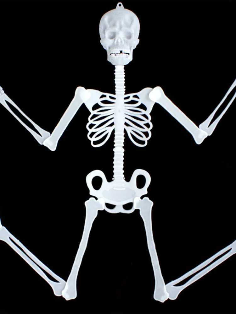 

Светящийся скелет-череп 32 см: страшная игрушка на Хэллоуин, забавный светящийся костюм скелета для украшения вечеринки на Хэллоуин