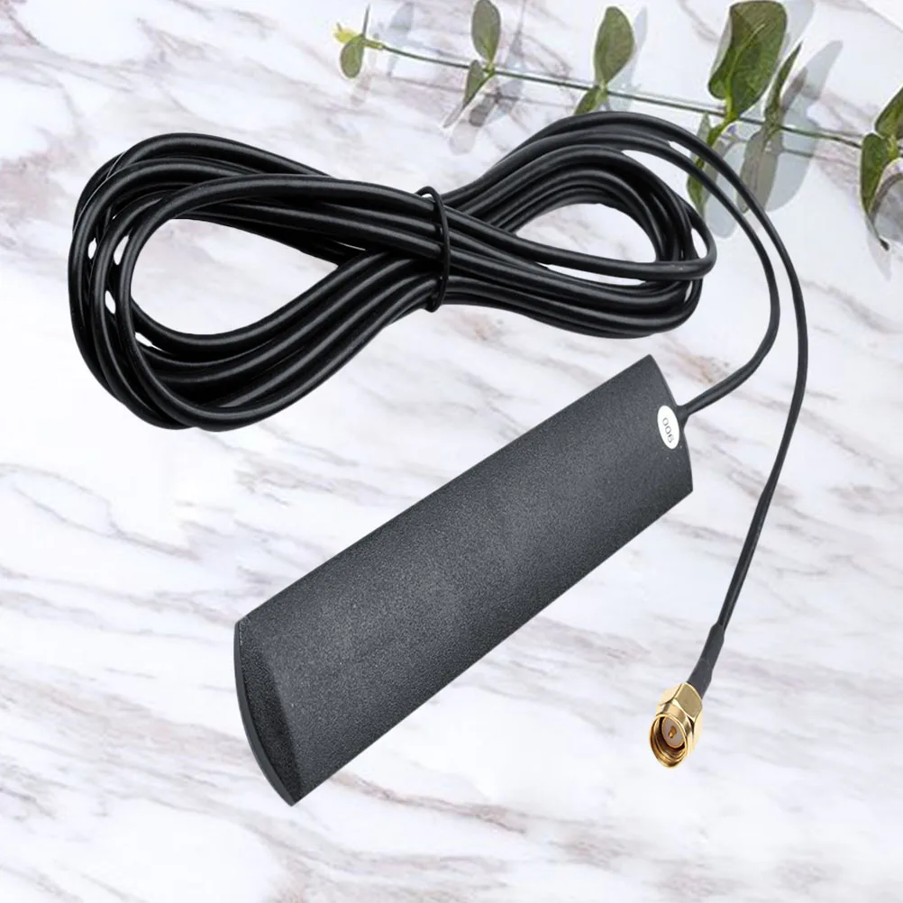 

Upgraded 2.4G Vehicular Navigation Wifi Antenna Universal Car Roof Decoration Modified Bullet Type Waterproof Easy Install Black