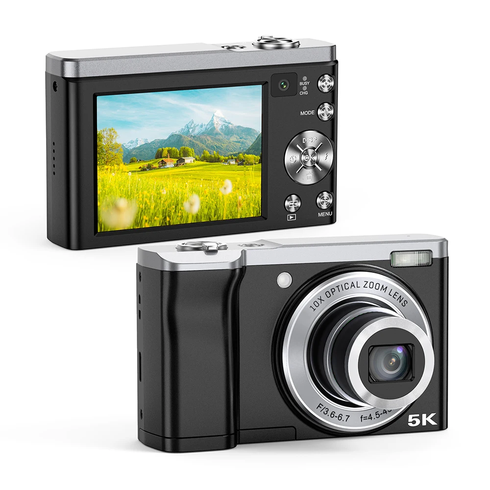 Take Good Photo Pocket Photo Shooting Fashional Portable Camera 10x Optical Zoom 56MP 2.8'' Cinema Digital Camera