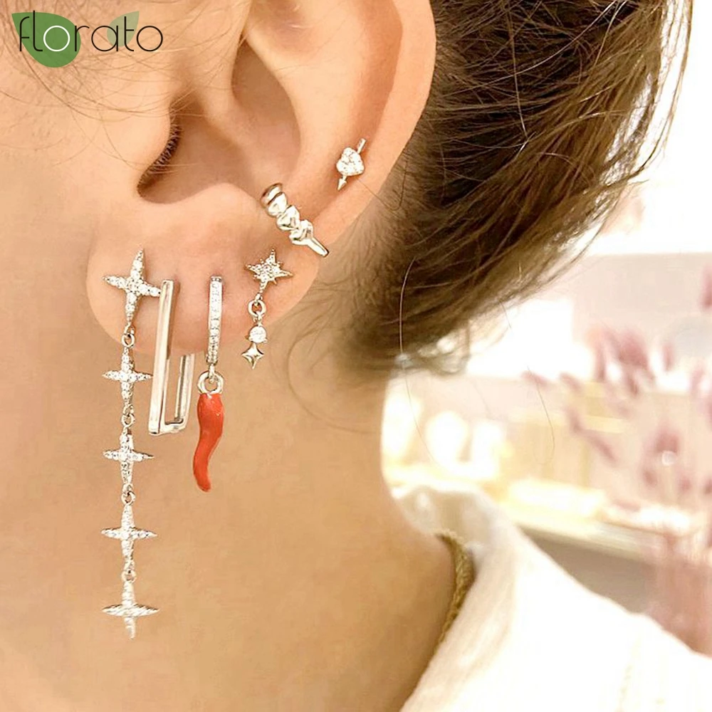 Pendientes largos con borlas de cristal y diamantes de imitación de lujo para mujer, aretes colgantes elegantes para novia, joyería para fiesta y boda 2024