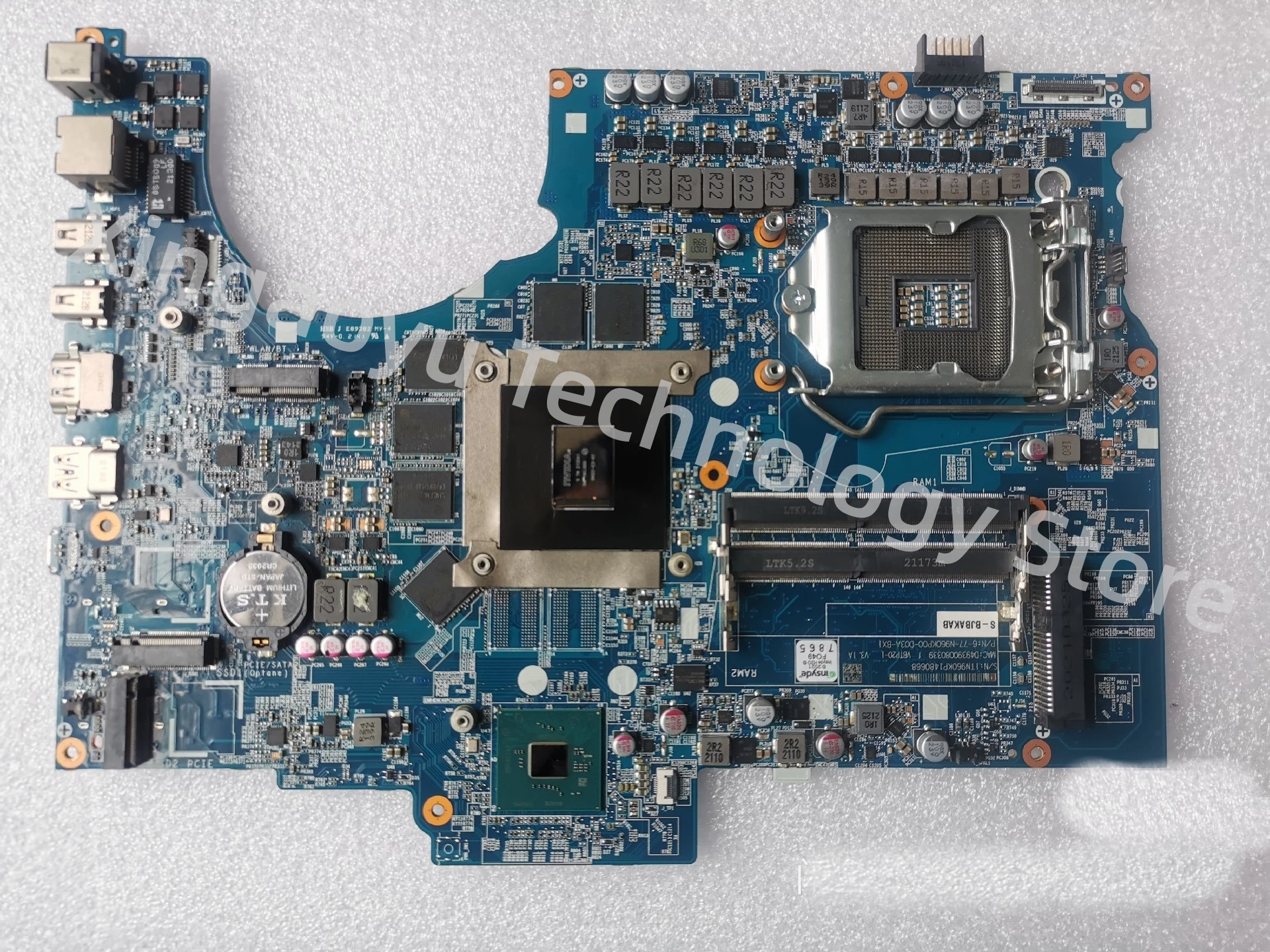 

Original For Hasee TX9-CA5 N960KP N960K Motherboard 6-71-N96K0-D03A 6-77-N960KP00-D03A 100% Test ok