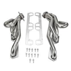 201 Stainless Steel Exhaust Header For Dodge Ram 1500/2500/3500 5.9L exhaust system  High pressure water tank hot sale