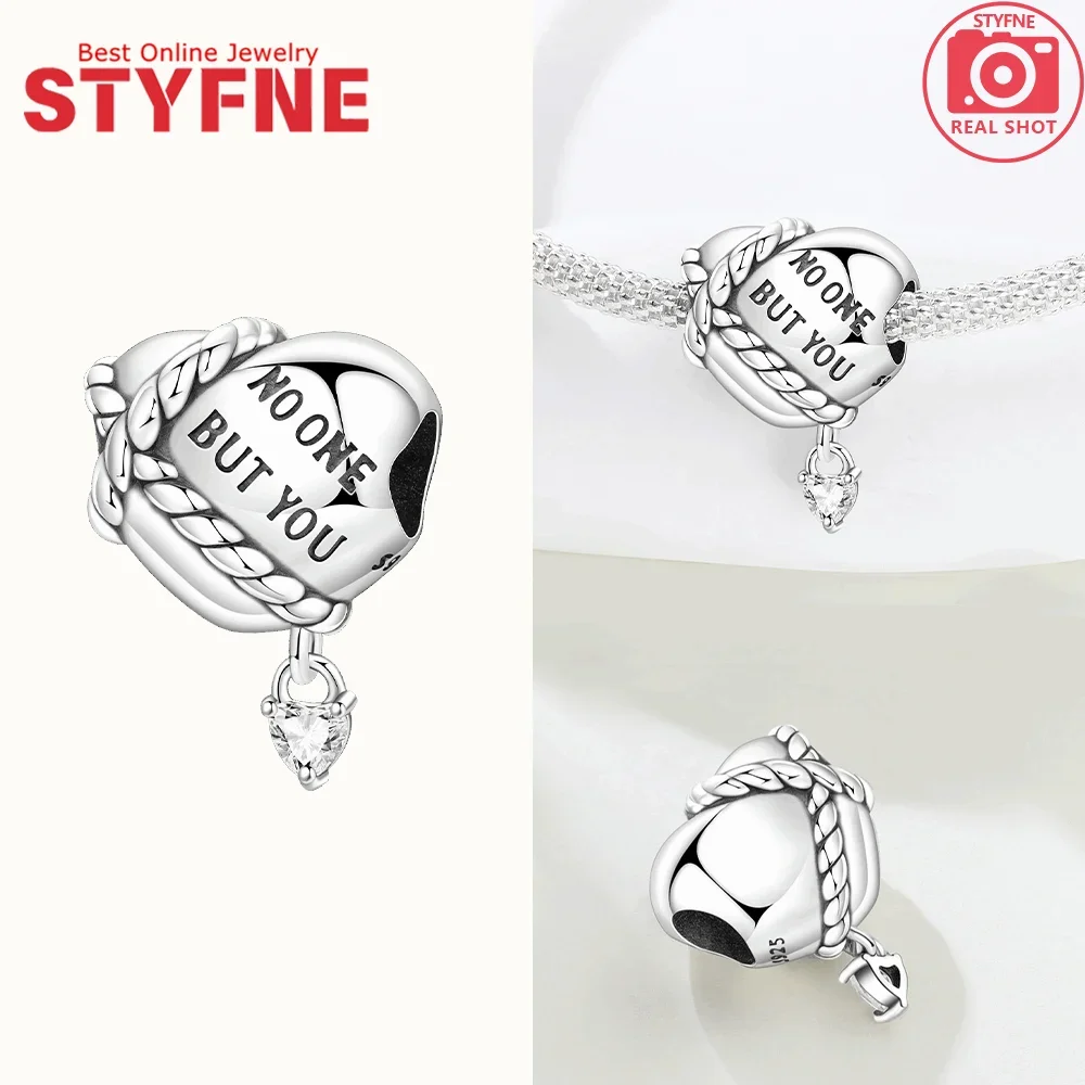 Silver-Plated Star Snowflake Dangle Charms Beads for Bracelets