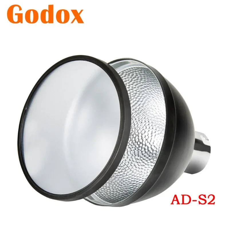 1PCS For Godox AD-S2 Standard Reflector with Soft Diffuser for AD200 AD180 AD360 AD360II AD200Pro