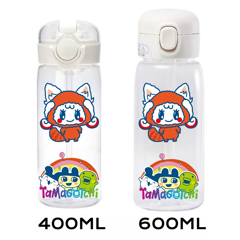 400ML-600ML Spiel Haustier Tamagotchi Mametchi Kuchipatchi Milkchi Mimitchi Momotchi Plastik Wasser Tasse Trinkflasche Schule Gourde