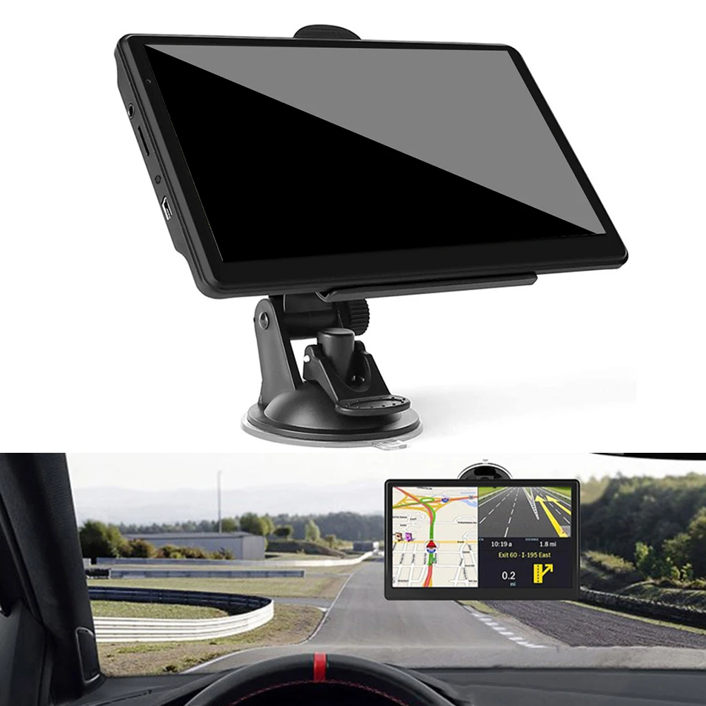 Automatic Route Generation 7 Inch GPS Navigation GPS Navigation System Free Map Updates High-sensitivity GPS Module