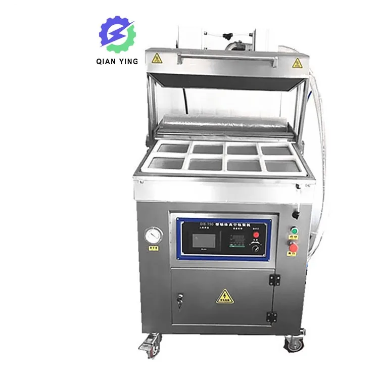 Semi- Automatic Meat Keep Fresh Vacuum Skin Packaging Food Skin Vacuum Packing Machine for Food Shrimp Fish