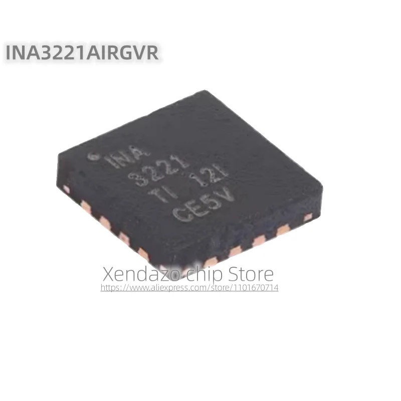 10pcs/lot INA3221AIRGVR INA3221 VQFN-16 package Original genuine Current/voltage monitor chip