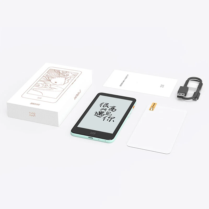 Moaan InkPalm 5 Mini 5.2Inch E-ink Ebook Ereader Ebook Reader 300PPI Screen Tablet Android 8.1 Like Smartphone Electronic Book