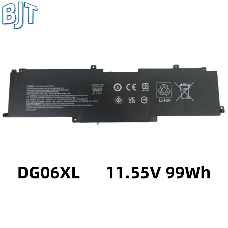 

11.55V 99Wh 8572mAh Rechargeable Laptop Battery DG06XL For HP Omen X 17-AP Series TPN-Q197 925149-855 925197-271 HSTNN-DB8G