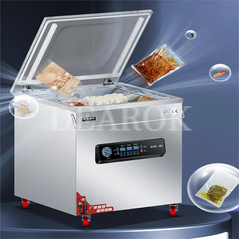 Vacuum Food Sealers Commercial Home Automatic Large Tight Packing Machine Sealing  Vacuum Sealing Machine Commercial Industrial