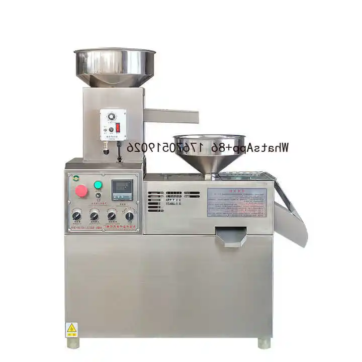 Small Cold Castor Avocado Seed Sunflower Oil Extractor Machine Made China-Edible Oil Press for Palm Grain Processing Machinery