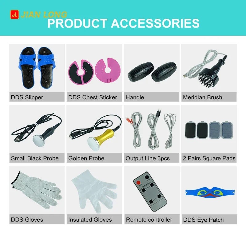 متوفر في المخزون آلة تدليك Jianlong الجديدة للعلاج الطبيعي بالكهرباء الحيوية للتحكم في الجسم الشخصي البشري مدلك الطاقة الحيوية
