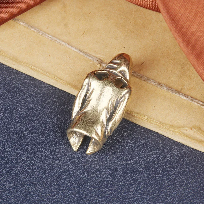 خرزات سكين نحاسية بعباءة، أساور منسوجة يدوياً، إكسسوارات تعليق خارجية - 2