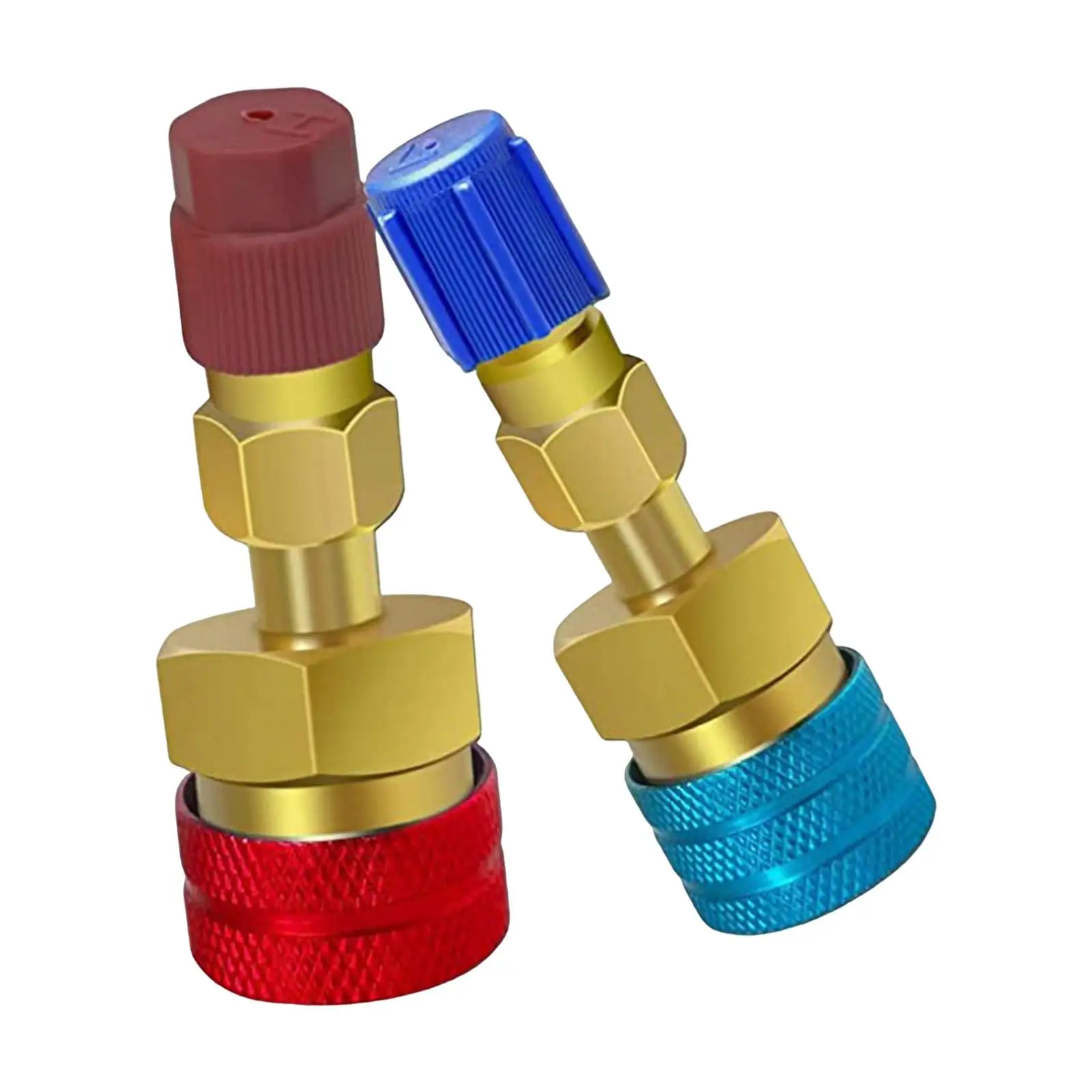 2Pcs R1234Yf Quick Couplers Kit Hose Fitting Hose Fitting Connectors