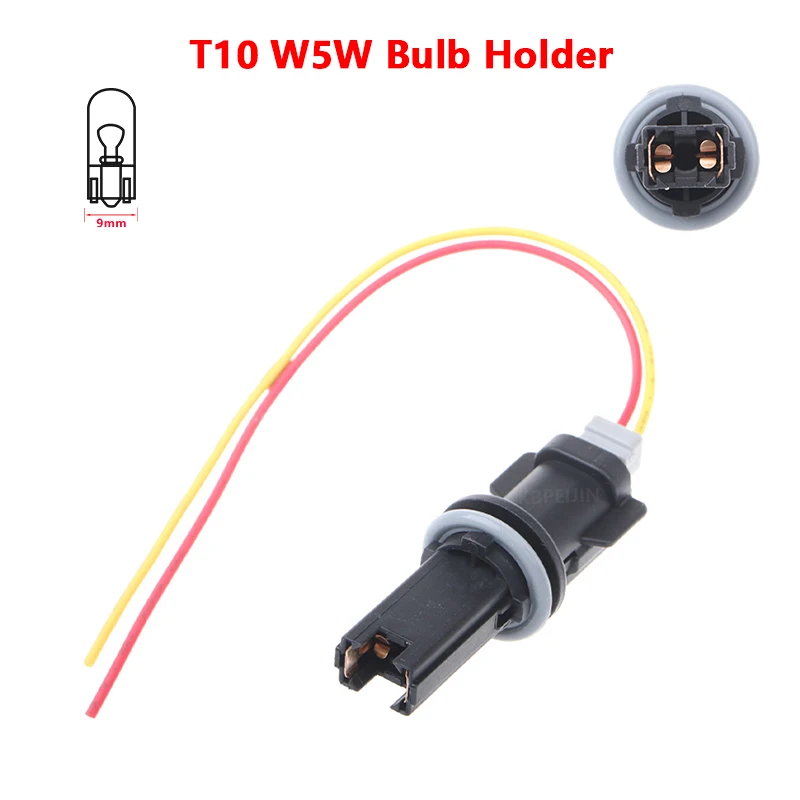 For Nissan Altima Maxima Pathfinder Xterra Car Light Socket Connector T10 Bulb Lamp Holder Accessories 1PC