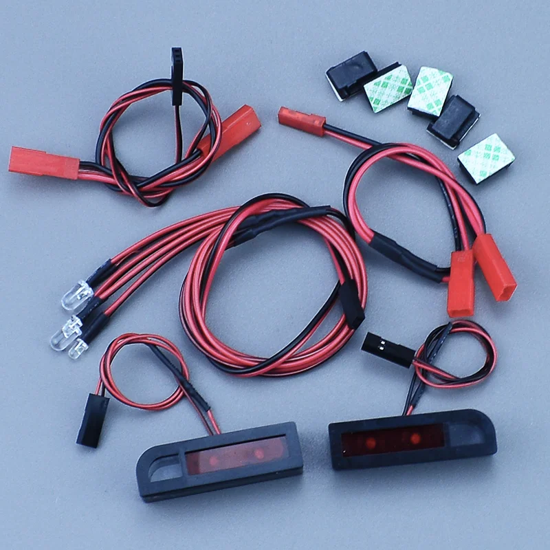 ل 1/10 Traxxas السحب مائل 1967 شيفروليه C10 شاحنة RC سيارة محاكاة المصباح والضوء الخلفي LED نظام الإضاءة