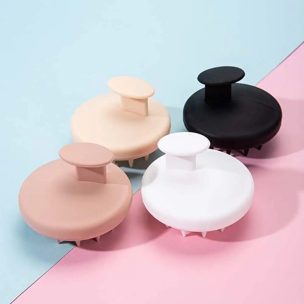 

Инструмент для ухода за волосами Силиконовая щетка для влажной и сухой тела Ванна SPA Расческа для мытья волос Массажная щетка для кожи головы Щетка для мытья головы Щетка для шампуня