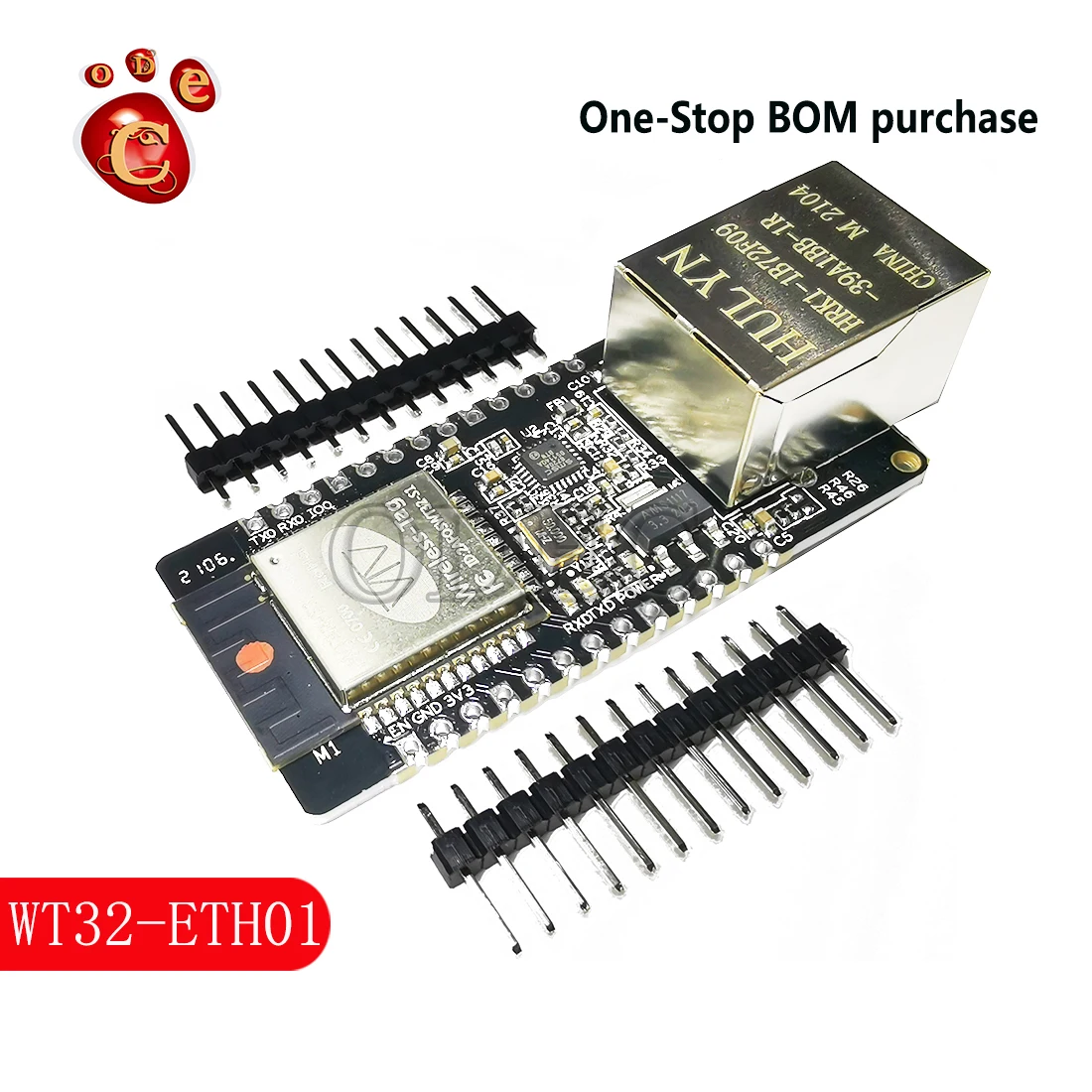 WT32-ETH01 Goederen In Voorraad Wt32 Eth01 Ingebed Seriële Poort Networking Bluetooth + Wifi Combo Gateway Module Wt32 Eth01