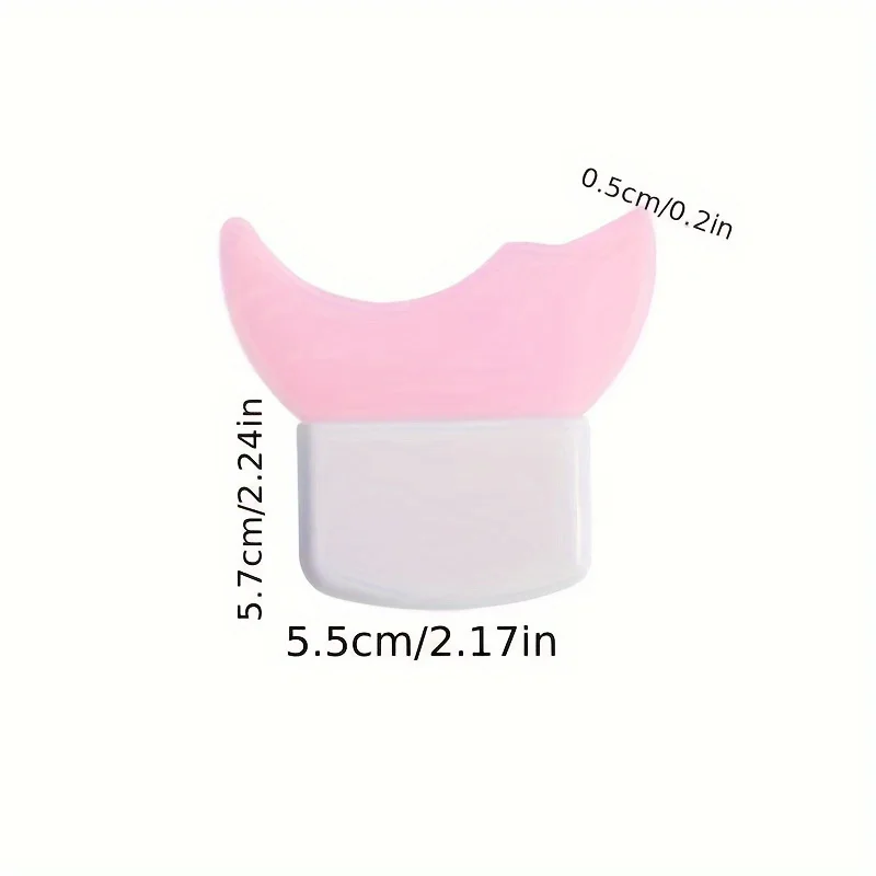 Eyeliner Silicone Baffle Mascara Template Shield Eye Makeup Applicator Guard Pads Eyebrow Eyeliner ToolStencils Eyelash