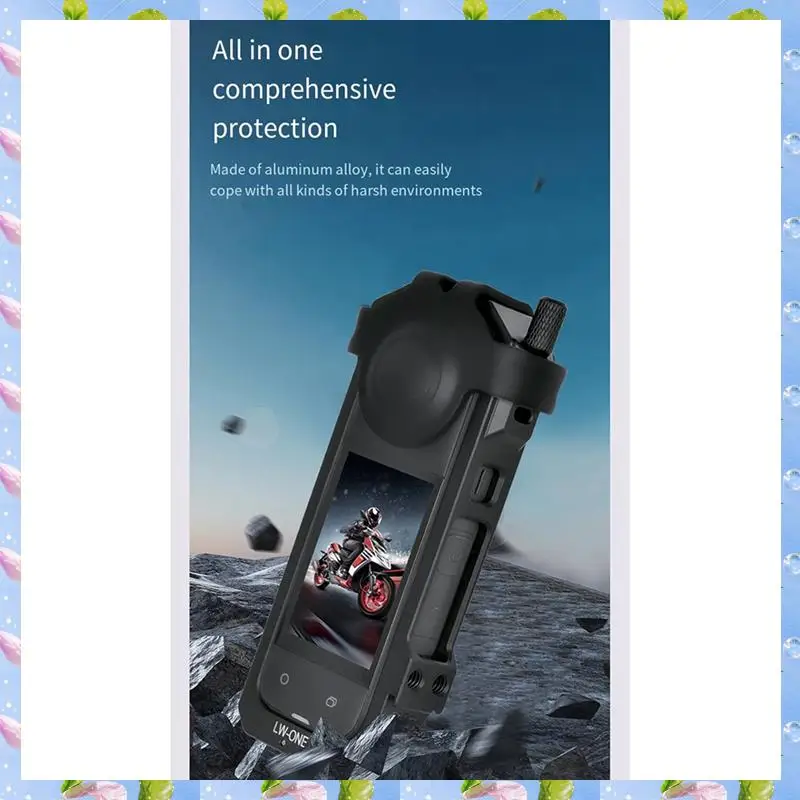 

Smartwave-для Insta360 ONE X4 металлическая клетка Shadow Stone X4 аксессуар для экшн-камеры для Insta360 X4 металлическая расширительная рамка, FO