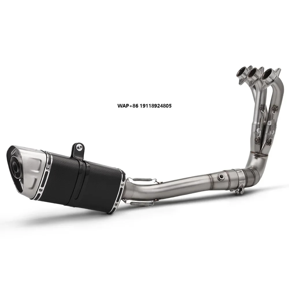 2021-2025  YZF MT09 R9 FZ09 XSR900 Slip on Motorcycle Exhaust Tips Muffler Complete Motocross Systems New Condition