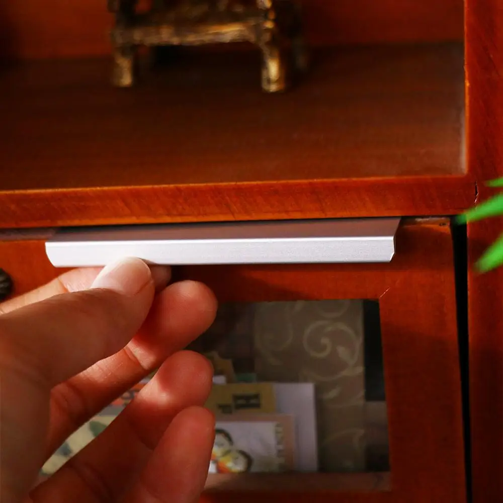 Hidden Bedroom Cupboard Cupboard Handles Kitchen Wardrobe Drawer Knobs Furniture Hardware Furniture Handle Cabinet Pulls