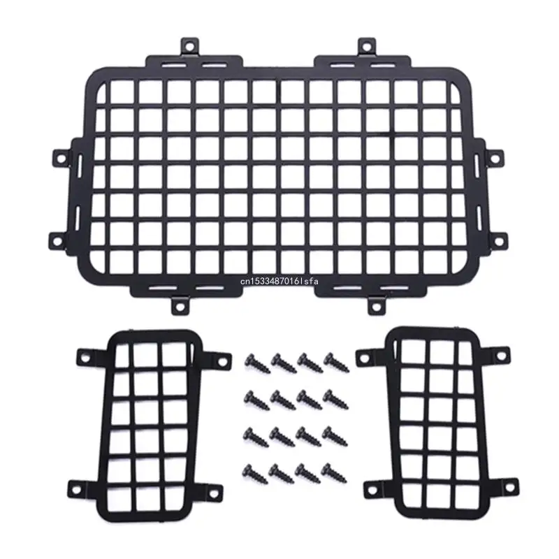 Metal Window Net Decorative Parts for MND90 D91 MN99 MN99S Crawler Off-Road Climbing Car Upgrade Accessories Dropship