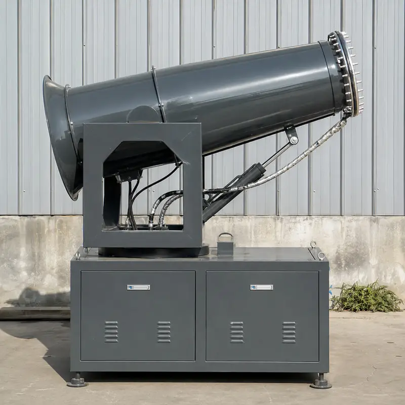 Low Noise Dust Fog Cannon Eco Friendly Fog Dust Suppressor Customized for Residential Area Humidification and Dust Removal