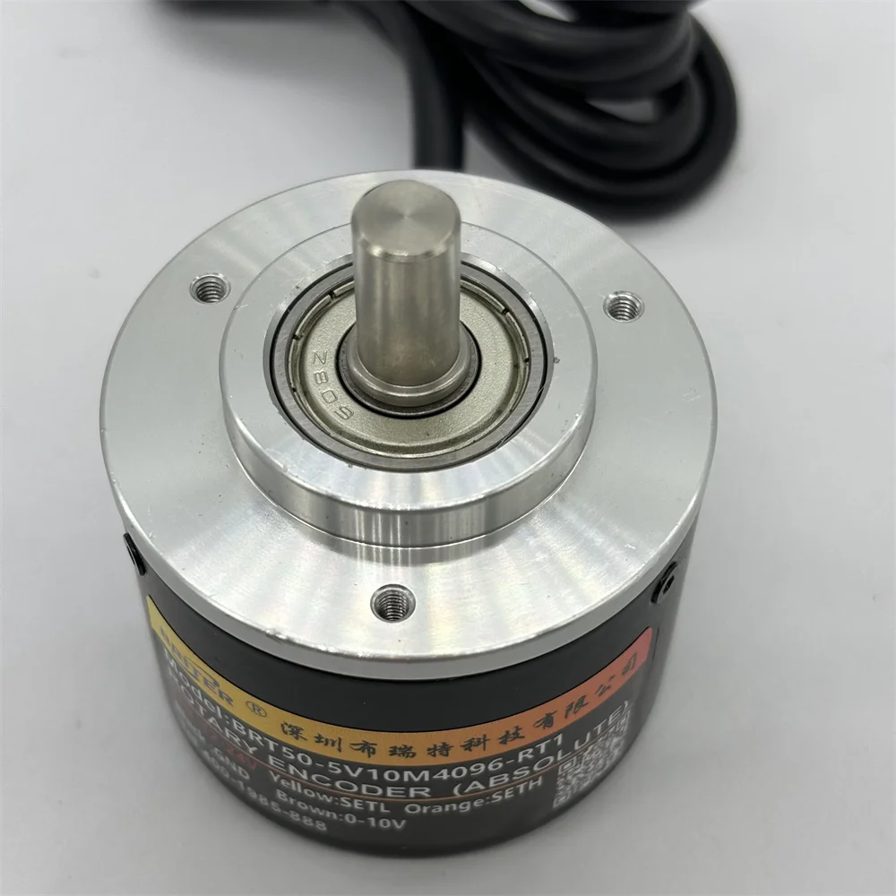 Photoelectric Absolute Rotary Encoder BRT50-5V10M4096-RT1 12bit