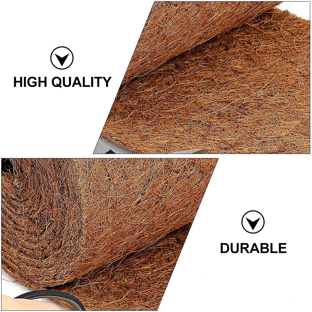 

1Pcs Tortoise Carpet Natural Coconut Fiber Mat for Reptile Cage Protection Biodegradable Water Permeable Breathable Pet Cushion