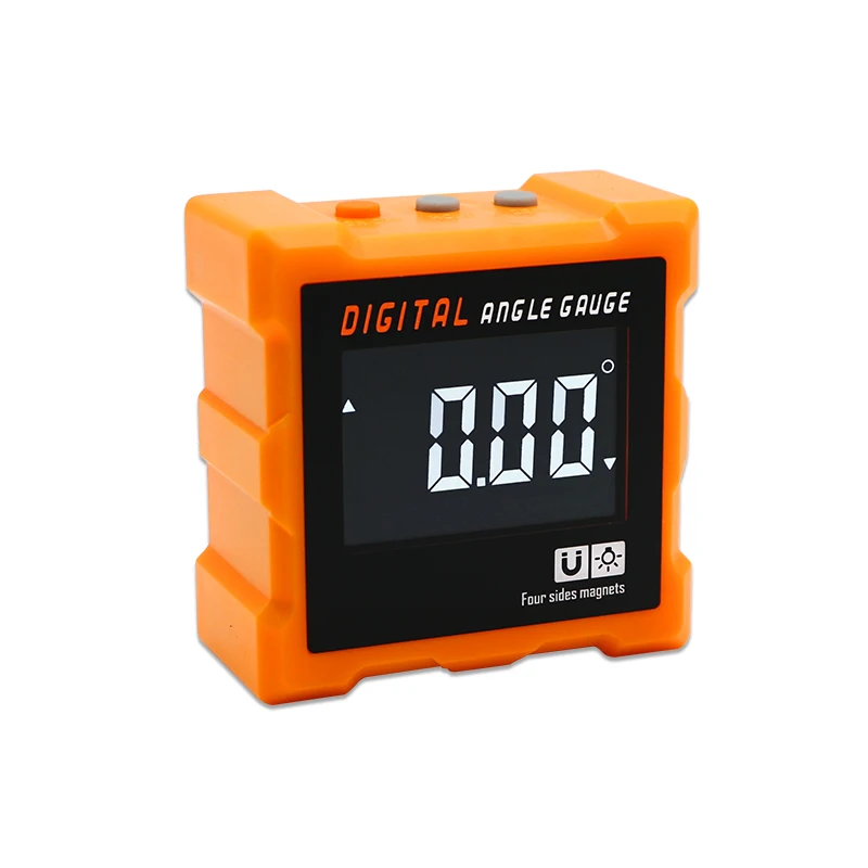 4-sides Magnetic Base Digital Angle Gauge Level Box Angle Finder Digital Protractor