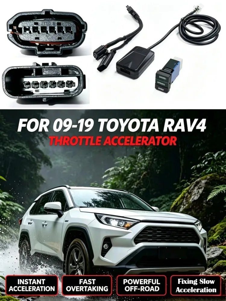 Electronic Throttle Controller  Acceleration Booster For 10-23 Toyota 4Runner  Eliminates acceleration lag Fixing Slow