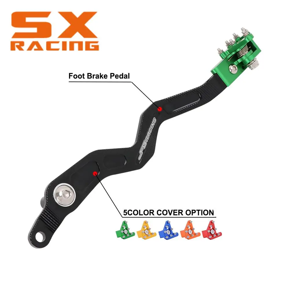 

Motorcycle CNC Brake Pedal Lever Rear Tip Plate Arm Foot For Kawasaki KLX300R 2020-2022 KLX300 2021-2023KLX300SM 2021-2023