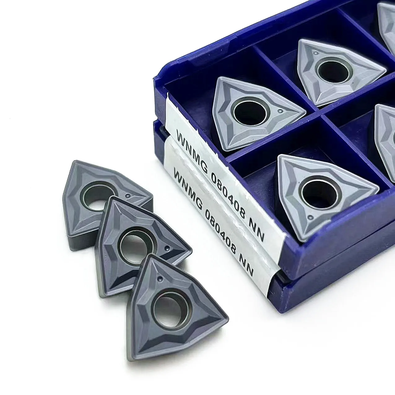 10PCS WNMG080404 WNMG080408 NN LT10 External turning tool Carbide Inserts Cutting Tools WNMG turning insert CNC Lathe tools