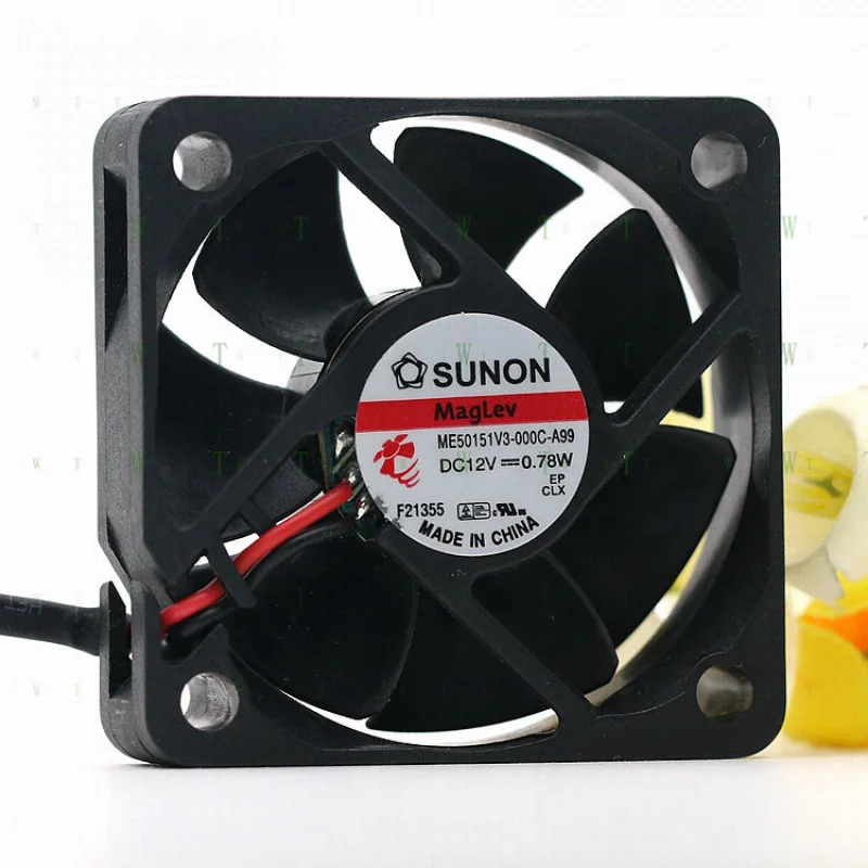 

H for SUNON ME50151V3-000C-A99 5015 12V 0.78W ultra-quiet power fan
