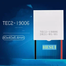 TEC2-19006 foglio di raffreddamento a semiconduttore a doppio strato grande differenza di temperatura 12V elettronica 40*40*6.4mm