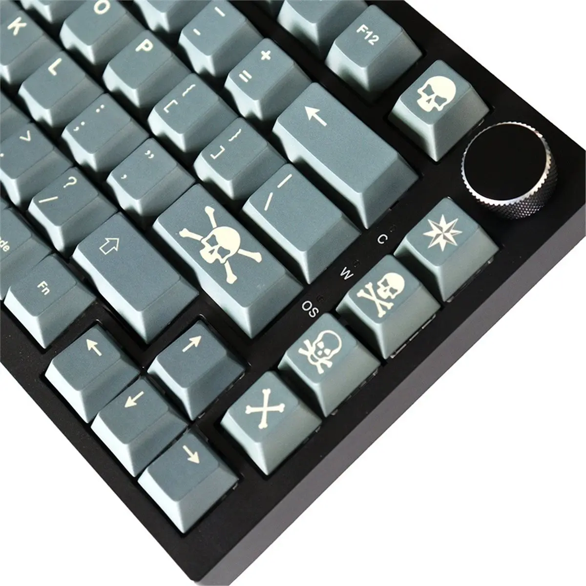 [VALUE PACK]For Boneyard Keycaps PBT 130 Keys Cherry Profile Keycaps for 61/87/104/108 Mx Switch Mechanical Keyboard