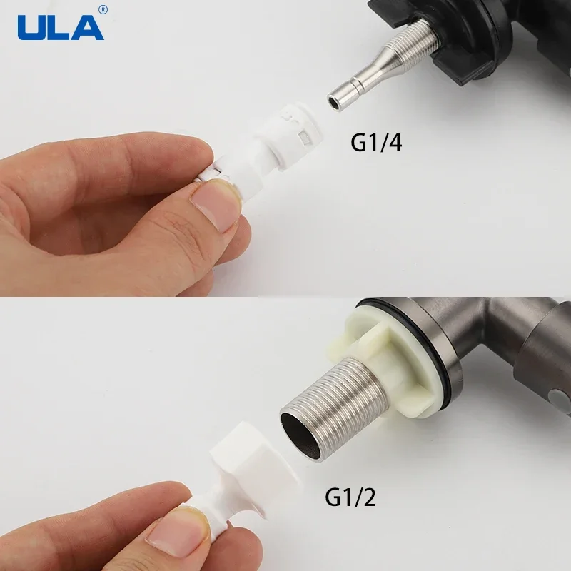 ULA Kitchen Faucet Direct Drinking Tap Black Matte Stainless Steel Kitchen Water Filter Faucet Tap Purify System Reverse Osmosis