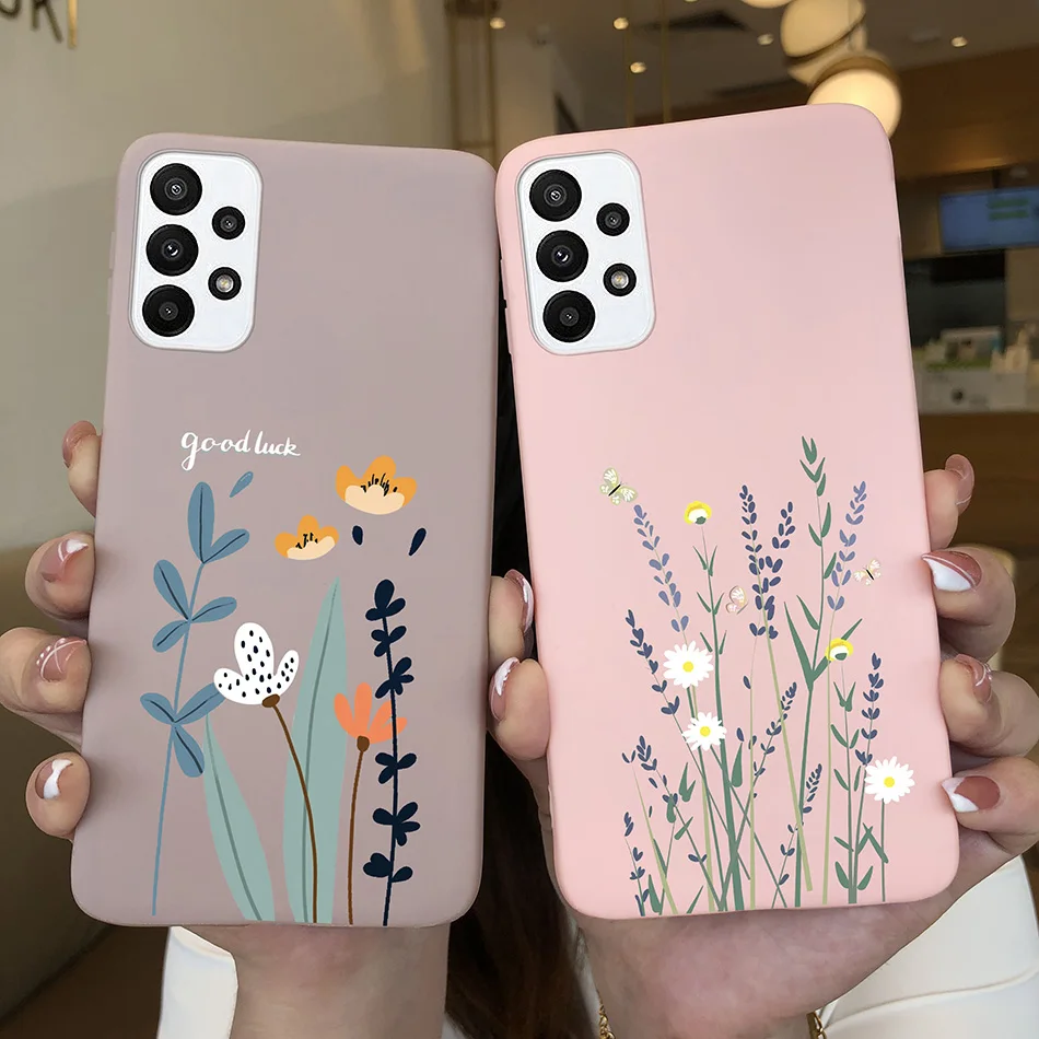 For Samsung Galaxy M23 5G Case For Samsung F23 2022 Back Cover Cute Cartoon Soft Case For Samsung M23 M 23 SM-M236B F 23 5G Capa