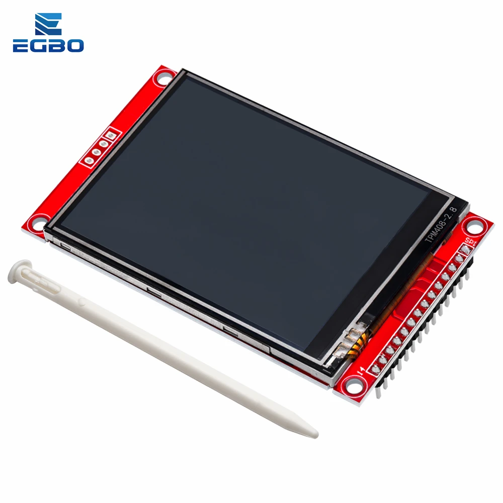 1 قطعة J34 F85 240x320 2.8 "SPI TFT LCD لوحة اللمس المنفذ التسلسلي وحدة مع PCB ILI9341 ST7789V 5 فولت/3.3 فولت 2.8 TFT مع اللمس