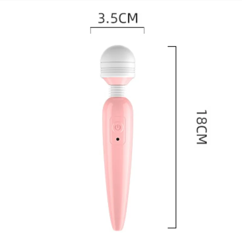 PB-1 Stuk USB Opladen Frequentie Conversie Vibrator Adult Sex AV Massage Stick