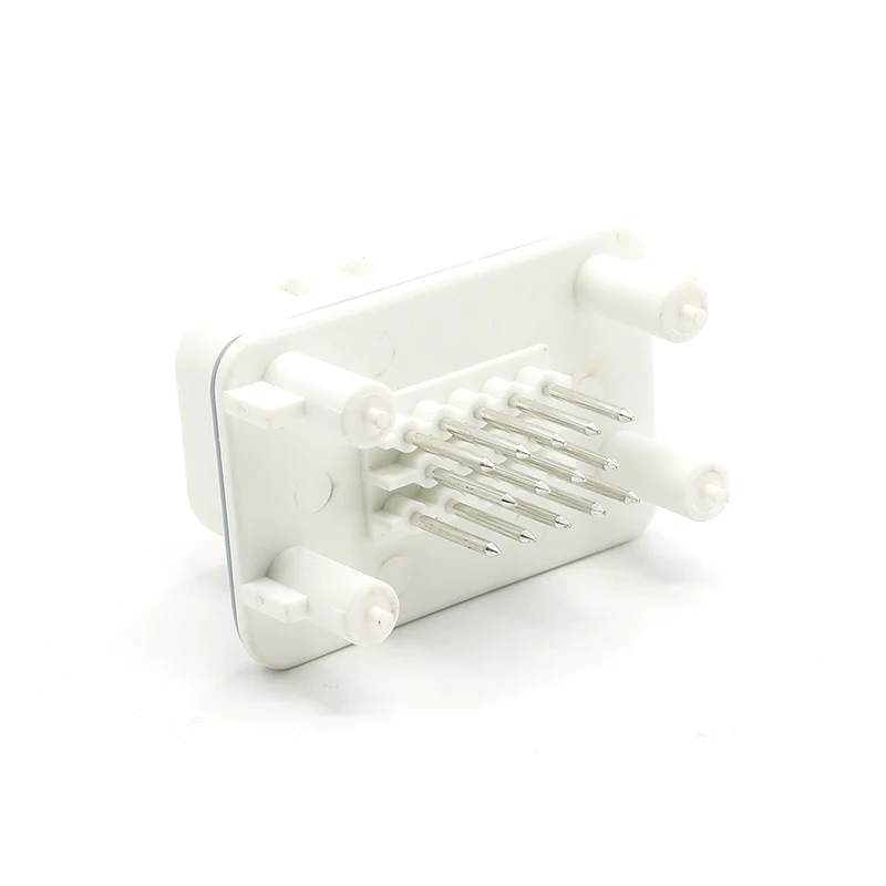 776262-2 موصل السيارات الأبيض 14Pin الزاوية اليمنى PCB جبل رأس ECUseries