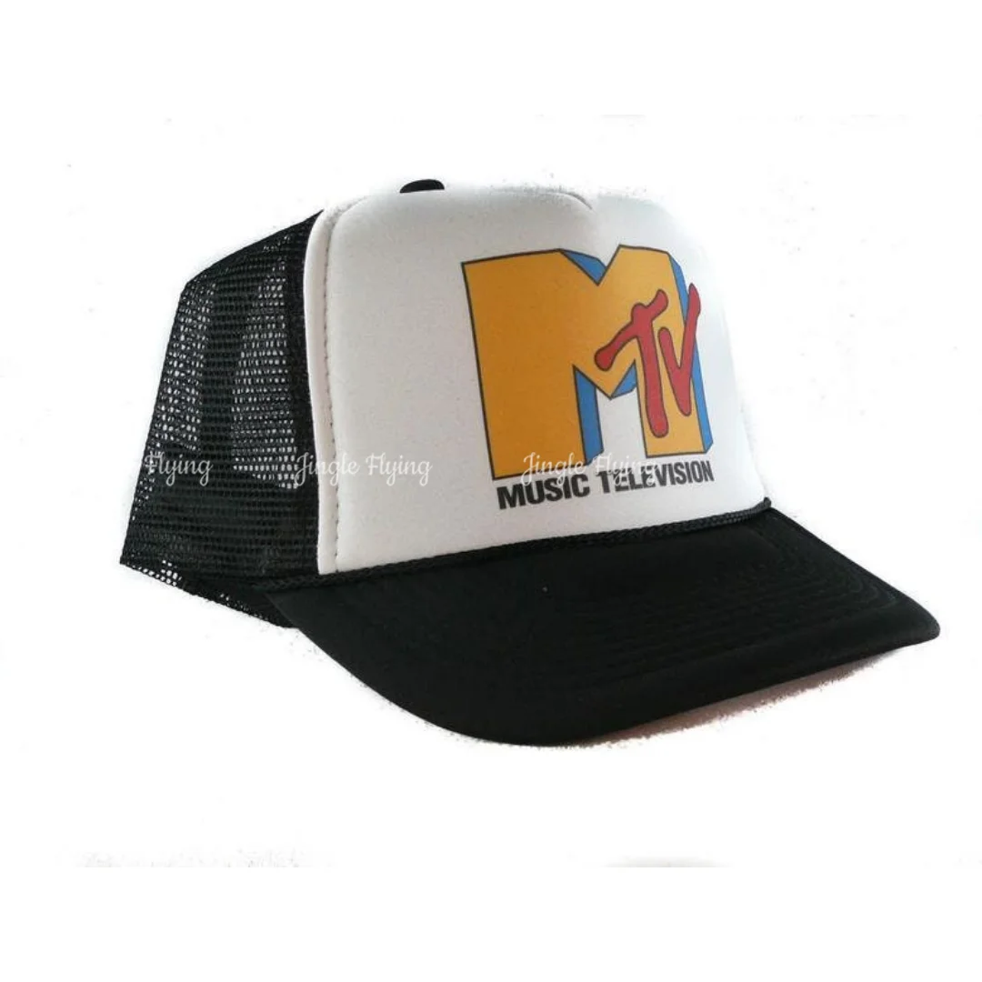 Mtv Trucker Hat Vintage Snapback Cap