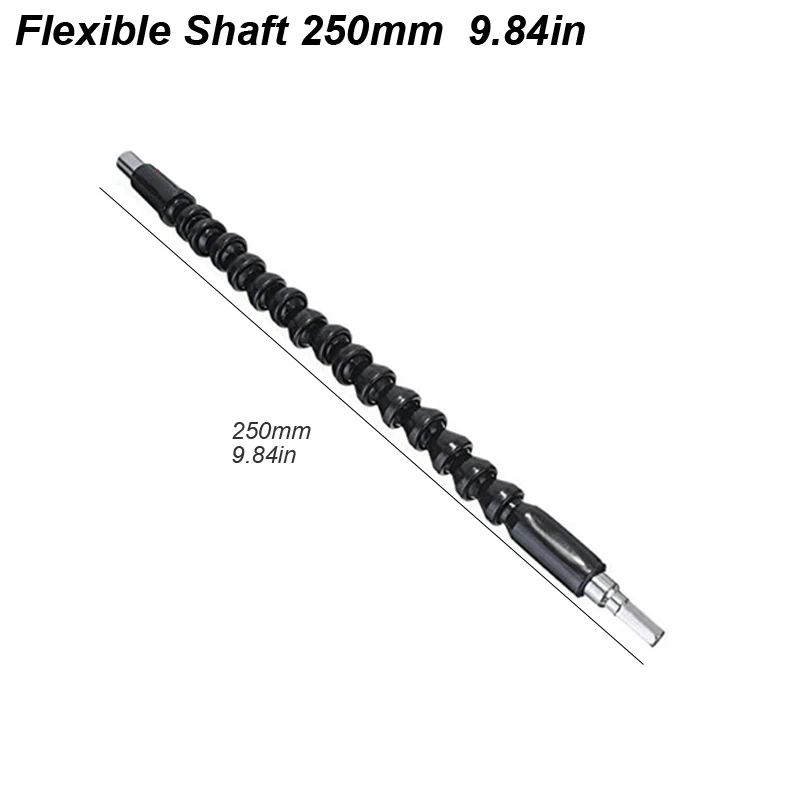 Flexible Schraubendreher-Verlängerung, flexibler Bohrerhalter, Sechskantschaftspitze, weich, für elektrischen Schraubendreher, Schlangenadapter, magnetisch verbinden