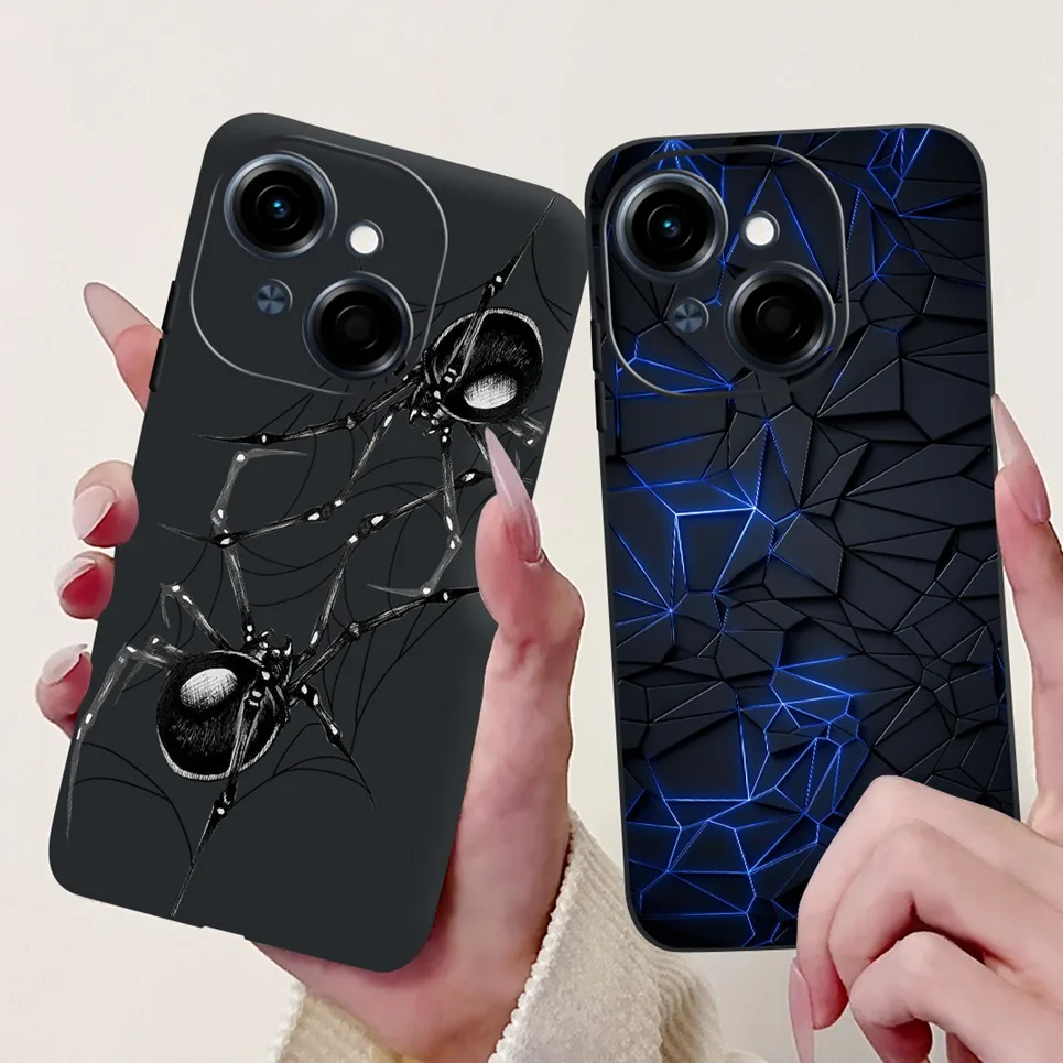 Para Tecno Spark GO 2025 GO 1 Spark 30c 5G fundas Pop 9 4G 5G estilo fresco Tiger Dragon funda de teléfono suave silicona TPU contraportada